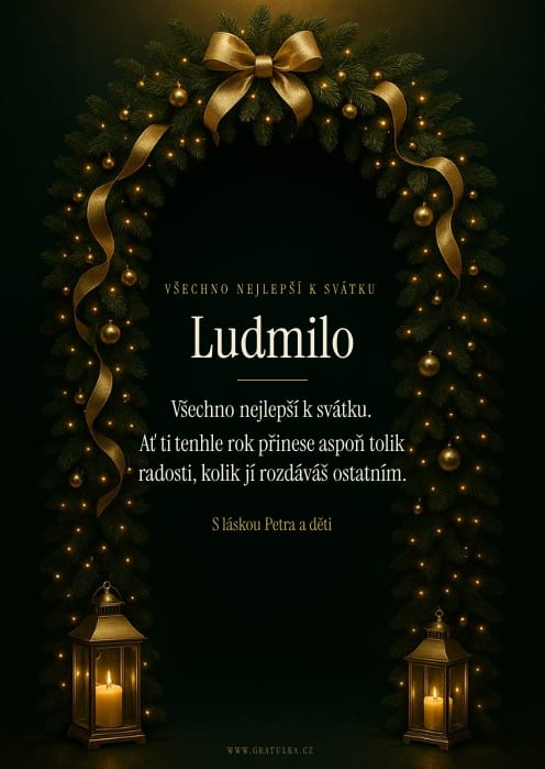 Šablona Zlatý oblouk